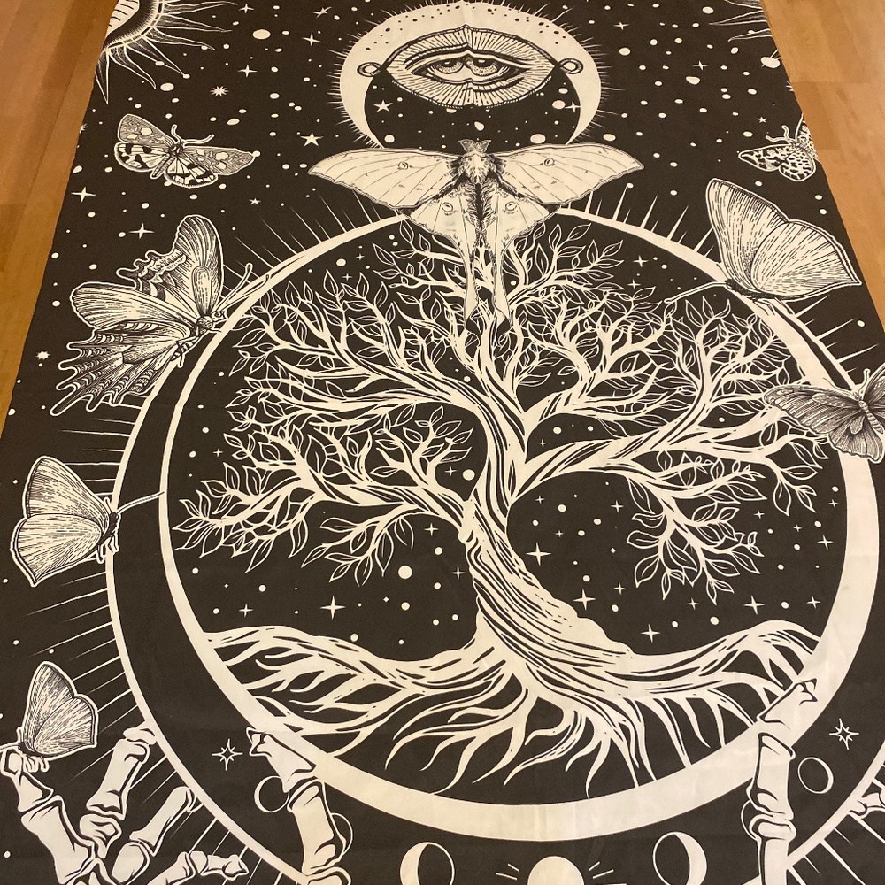 black tapestry